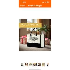 Retirement Tote/ Canvas Bag Note: font  Is Different